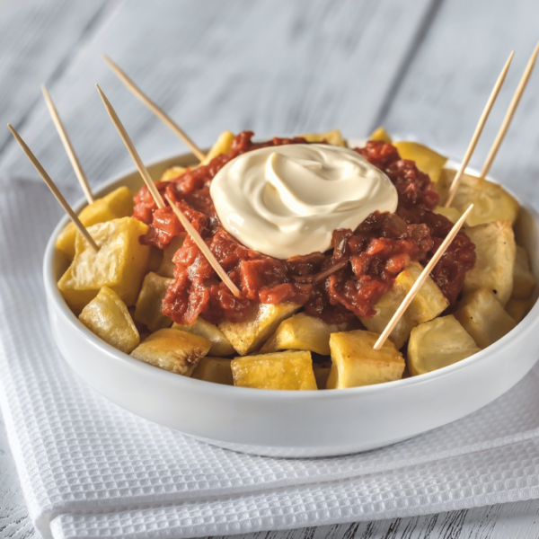 Portions de potatoes