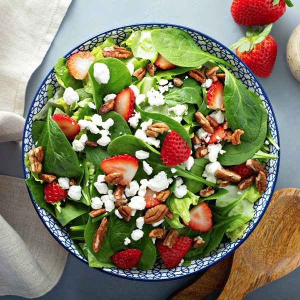Salade copeaux de parmesan
